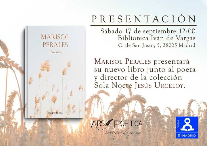 Lee más sobre el artículo Marisol Perales presenta un nuevo libro